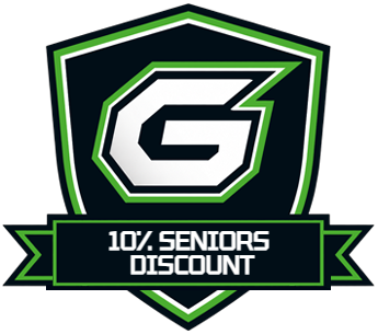 10% Seniors Discount Badge